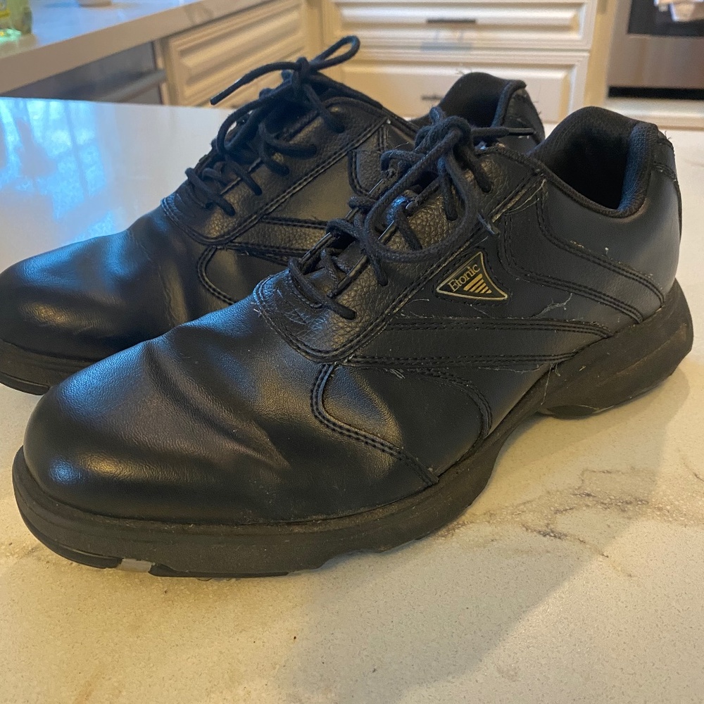 Etonic mens golf shoes black